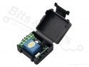 RF remote control/transmitter universal 433MHz 2-channel + receiver/relay